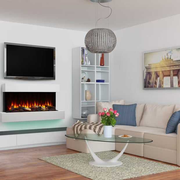 Format Wall Mount Electric Fireplace