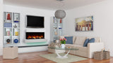 Format Wall Mount Electric Fireplace
