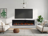 Allusion Slim Electric Fireplace