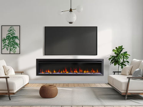 Allusion Slim Electric Fireplace