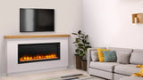 Allusion Platinum Linear Fireplace