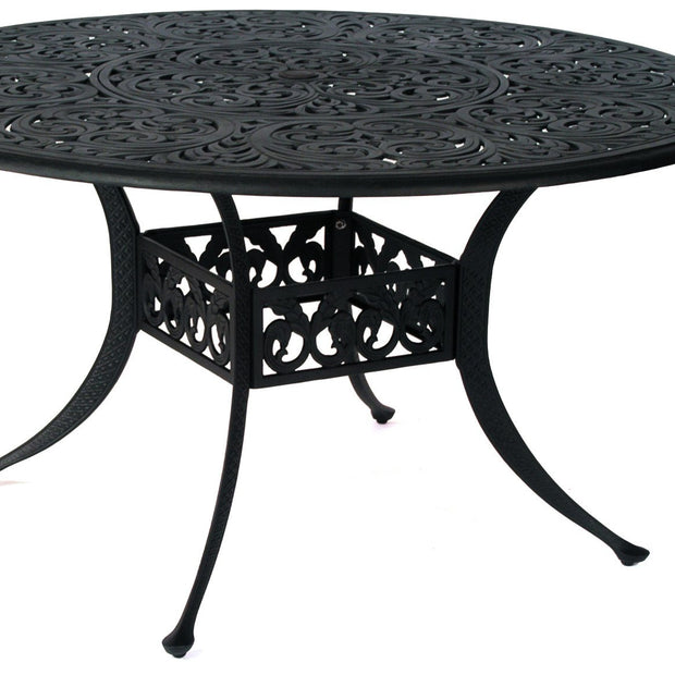 Mayfair cast aluminum 48" Dining Table