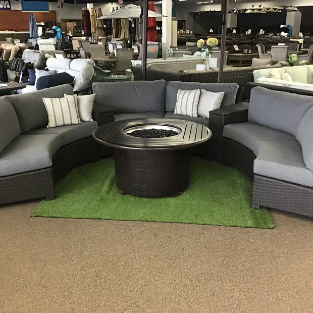Cabo Curved Wicker Sectional