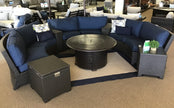 Cabo Curved Wicker Sectional