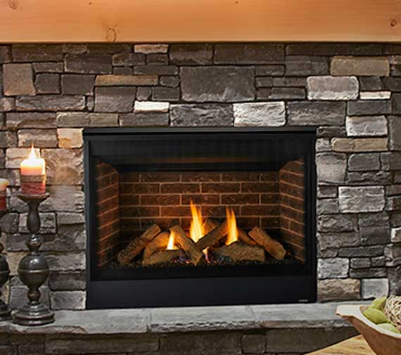 Quartz Direct Vent Fireplace