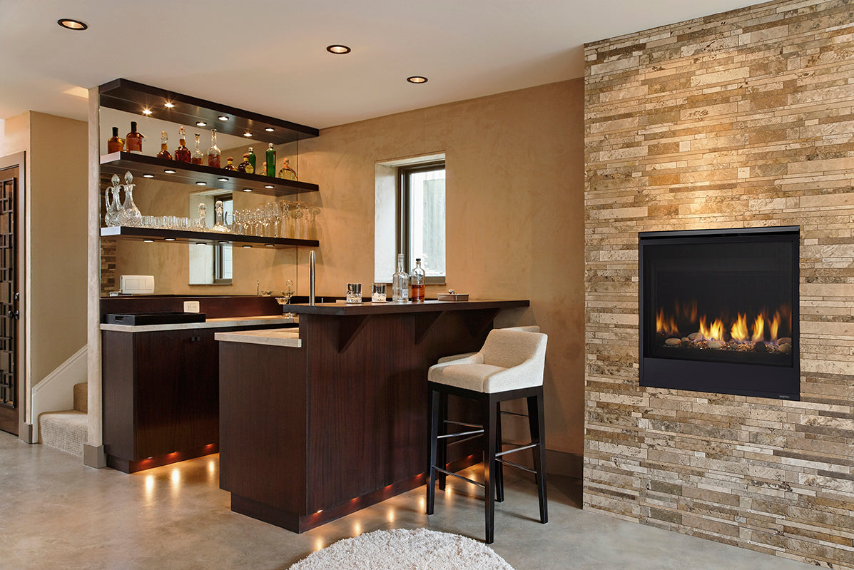 Quartz Direct Vent Fireplace