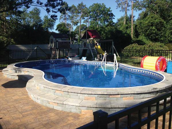 RADIANT 16' x 27' IN-GROUND Free Form SWIMMING POOL