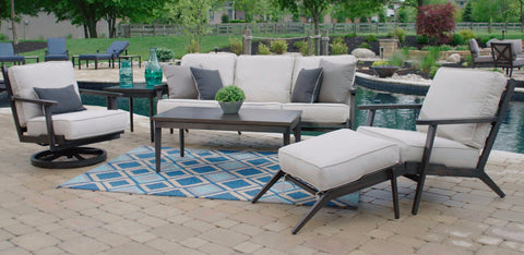 Adeline Outdoor Aluminum Seating Group