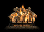 Weathered Oak Vented Gas Log