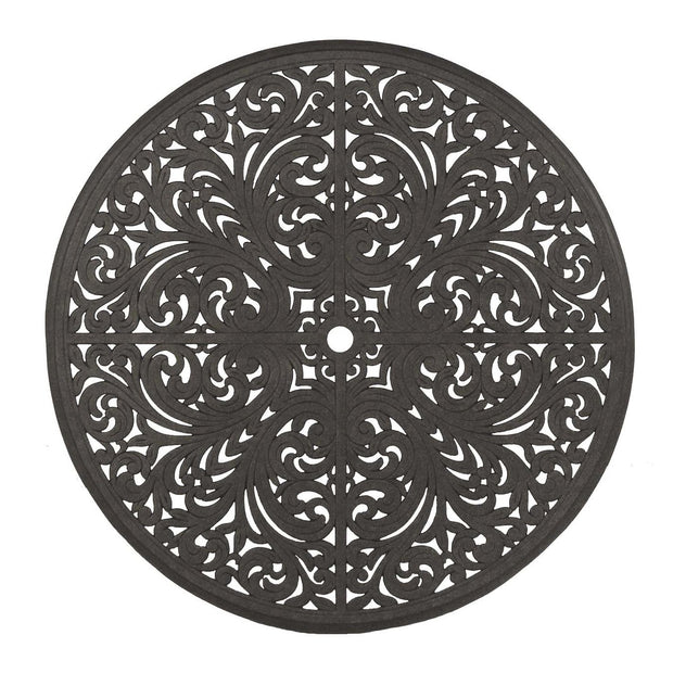 Chateau Outdoor 54" cast aluminum Dining Table