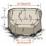 Sectional Modular End RIGHT Cover CP306