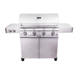 Stainless Steel 4-Burner Grill
