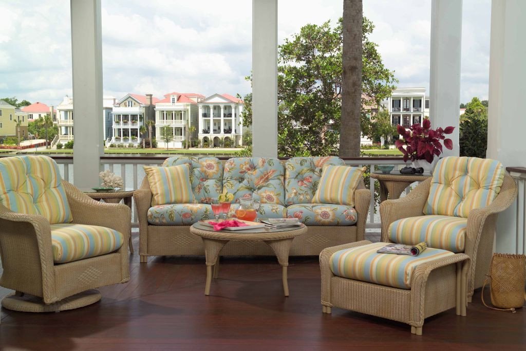 patio furniture, wicker patio furniture, outdoor furniture sets, firepits, lloyd flanders